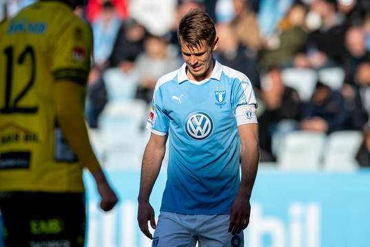 Malmö FFs Markus Rosenberg deppar
