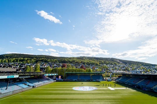 General view of Marienlyst stadion