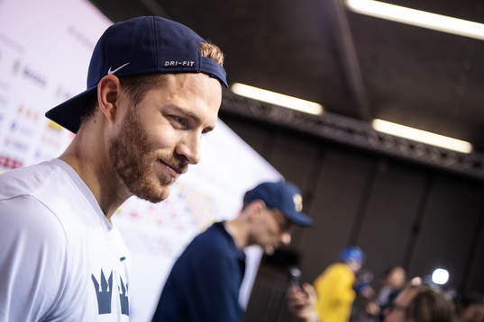 Alexander Wennberg of Sweden