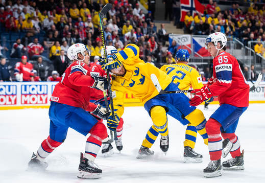 Alexander Bonsaksen and Michael Haga of Norway against