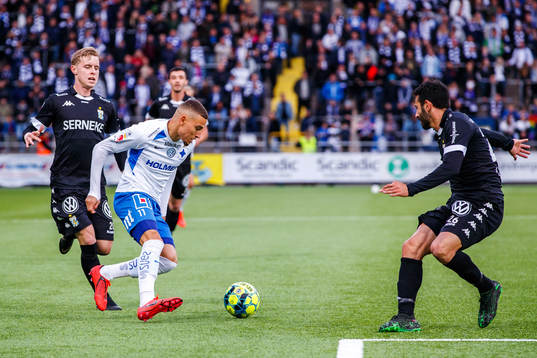 IFK Norrköpings Jordan Larsson och IFK Göteborgs Victor