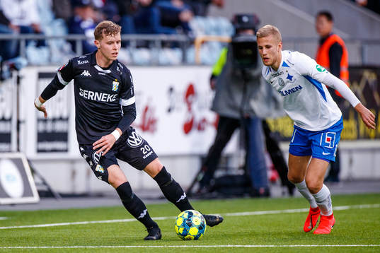 IFK Göteborgs Victor Wernersson och IFK Norrköpings Filip