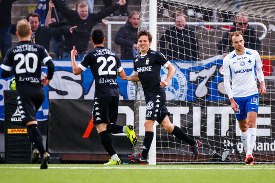 IFK Göteborgs Victor Wernersson , Giorgi Kharaishvili och