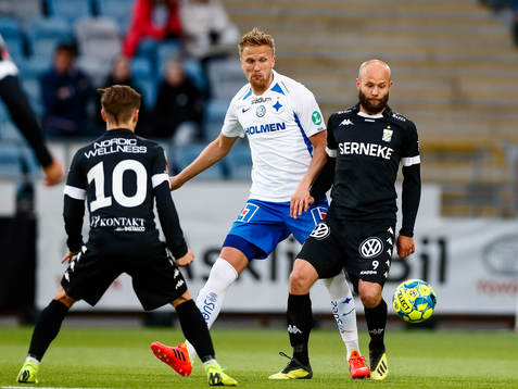 under fotbollsmatchen i Allsvenskan mellan IFK Norrköping