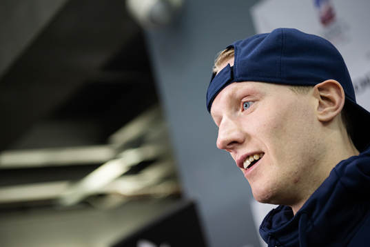 John Klingberg of Sweden