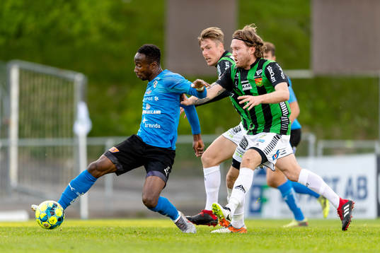 Halmstads Sadat Karim och GAIS Emil Wahlström