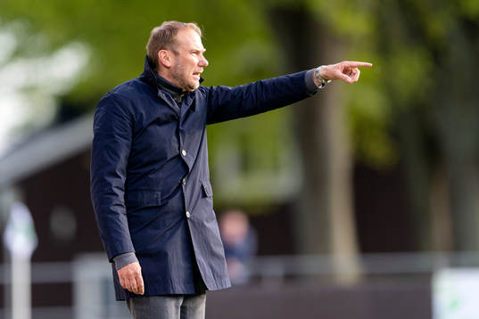 Halmstads tränare Magnus Haglund