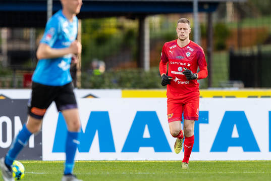 Halmstads målvakt Malkolm Nilsson
