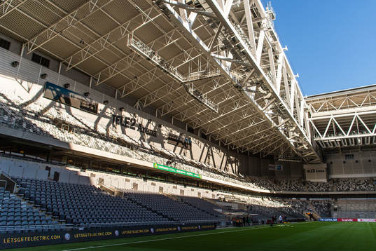 Vy över Tele2 Arena