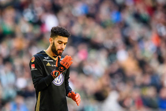 Östersunds målvakt Sixten Mohlin