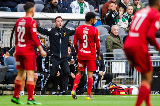 Östersunds tränare Ian Burchnall