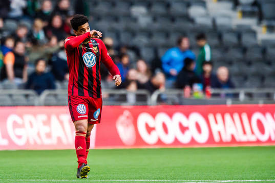 Östersunds Marco Weymans deppar