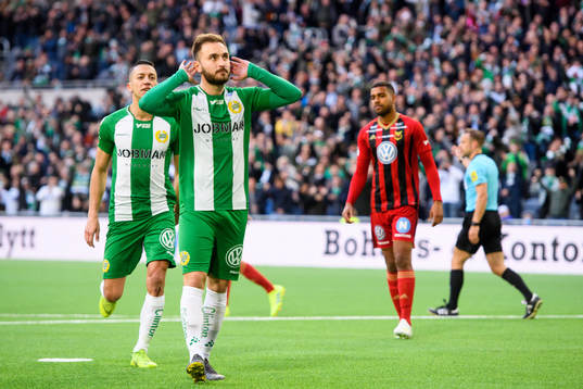 Hammarbys Muamer Tankovic jublar