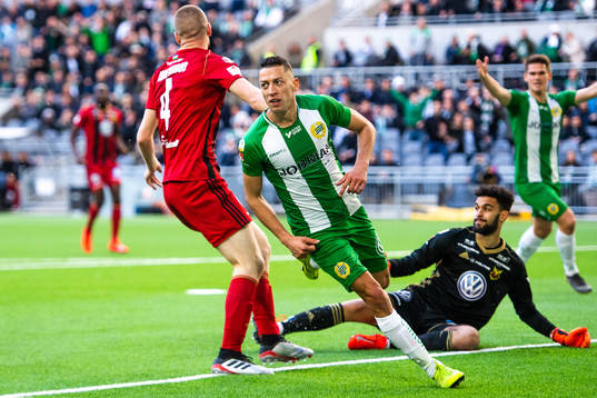 Hammarbys Nikola Djurdjic jublar