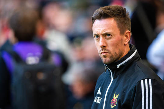 Östersunds tränare Ian Burchnall