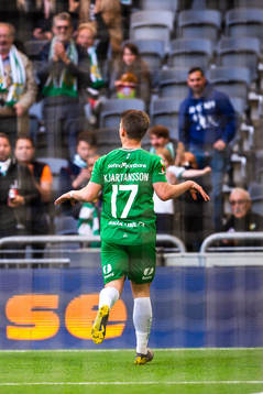 Hammarbys Vidar Örn Kjartansson jublar