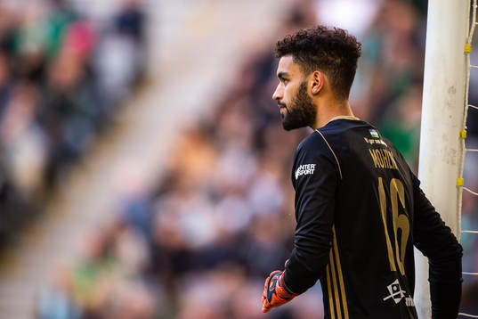 Östersunds målvakt Sixten Mohlin