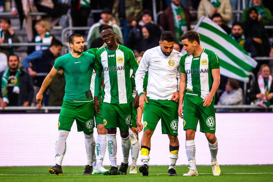 Hammarbys Vladimir Rodic , Kossounou Odilon   , Imad