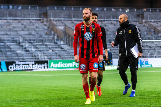 Östersunds Curtis Edwards deppar