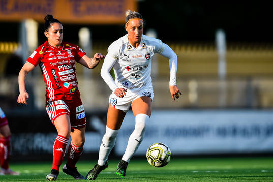 Piteås Fernanda Da Silva och Rosengårds Sanne Troelsgaard