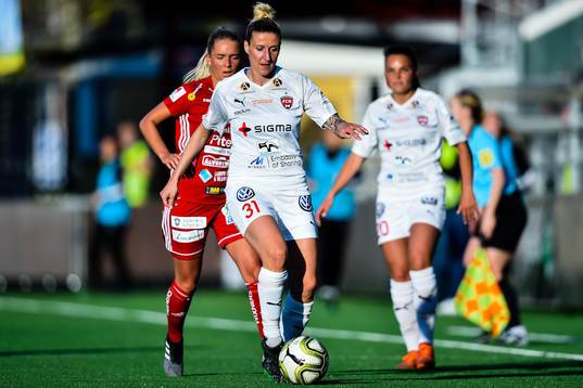 Rosengårds Anja Mittag och Piteås Elin Bragnum
