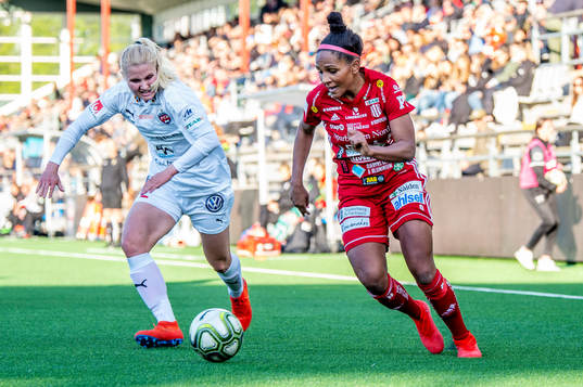 Rosengårds Mie Leth Jans mot Piteås Madelen Janogy