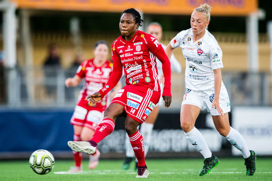 Piteås Faith Ikidi Michael och Rosengårds Hanna Bennison