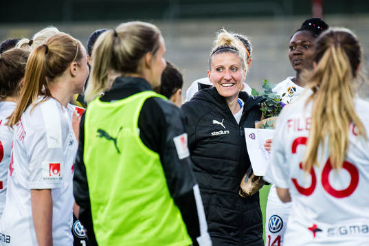 Rosengårds Anja Mittag tackas av