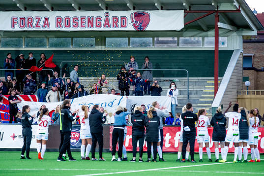 Rosengårds Anja Mittag tackas av