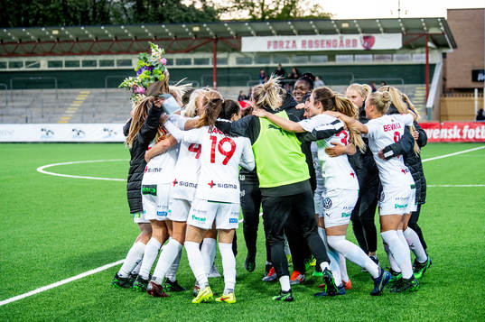 Rosengårds Anja Mittag tackas av