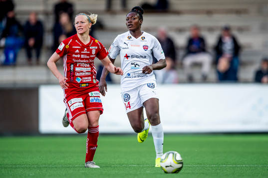 Piteås Lena Blomkvist och Rosengårds Anam Imo