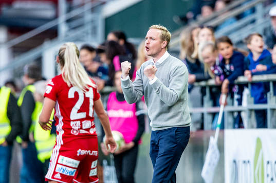 Rosengårds tränare Jonas Eidevall