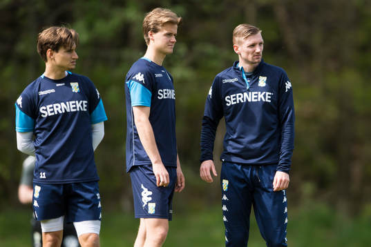 Amin Affane, August Erlingmark och Sebastian Eriksson