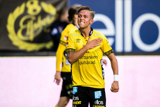 Elfsborgs Jesper Karlsson jublar