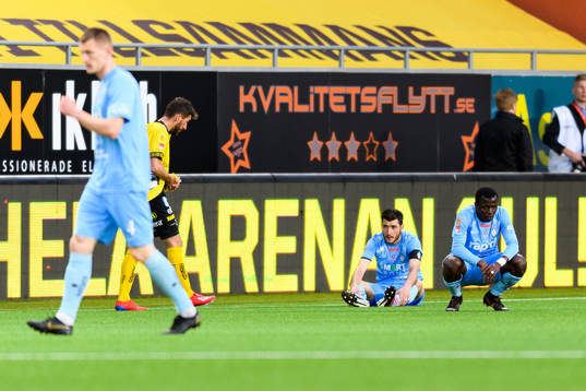 AFC Eskilstunas spelare deppar