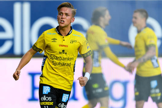 Elfsborgs Jesper Karlsson jublar