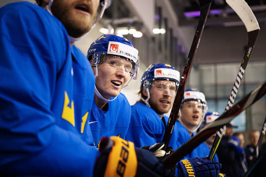 John Klingberg of Sweden at a practice session