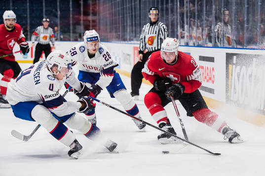 Johannes Johannesen and Niklas Roest of Norway against