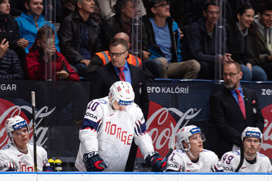Mattias Nørstebø of Norway looks dejected