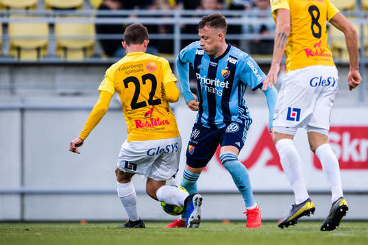 Falkenbergs John Björkengren och Djurgårdens Fredrik