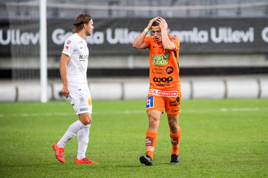 Varbergs Astrit Seljmani deppar
