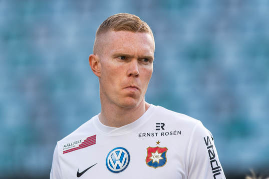 Örgrytes David Engström vid line-up