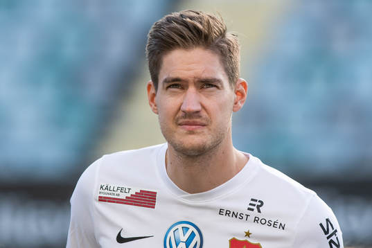 Örgrytes Victor Sköld vid line-up
