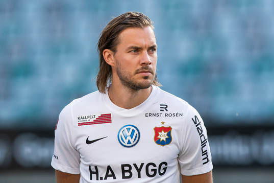 Örgrytes Danny Ervik vid line-up