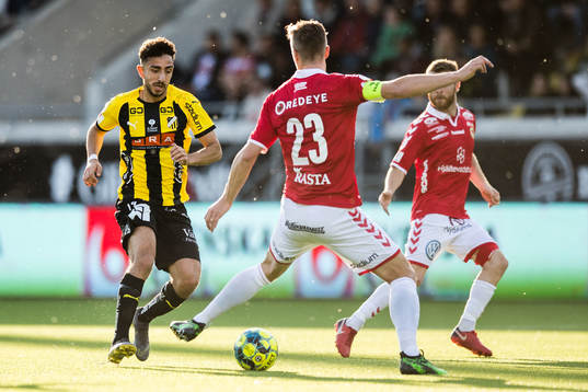 Häckens Daleho Irandust och Kalmars Viktor Elm