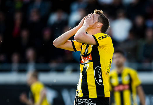 Häckens Viktor Lundberg deppar