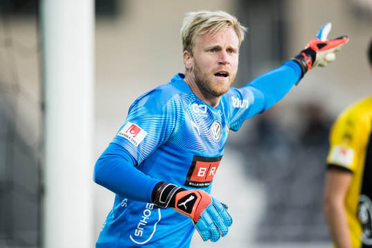 Häckens målvakt Peter Abrahamsson