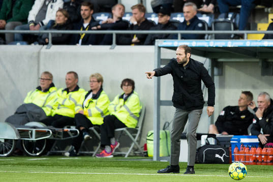 Häckens tränare Andreas Alm