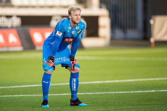 Häckens målvakt Peter Abrahamsson
