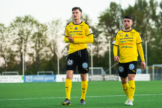 Frejs André Alsanati och Mattias Bouvin deppar